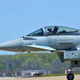 Illustration for article titled Play Fight: Lightning II, Raptor, Rafale, and Typhoon Compete For An Atlantic Trident